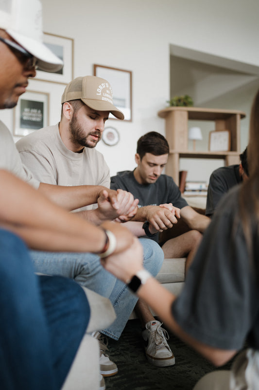 No Longer Orphans Trucker Hat — Sand