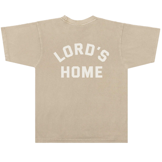 Lord's Home Tee — Oatmeal