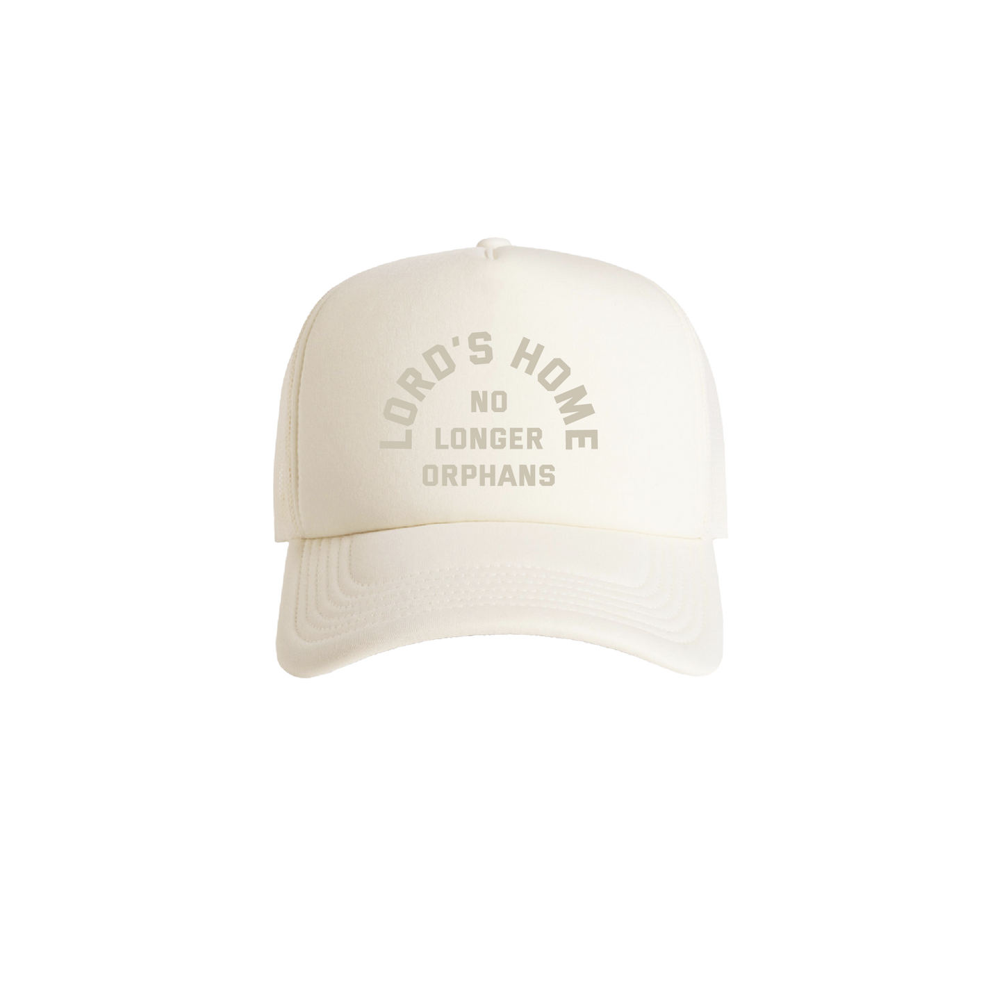 No Longer Orphans Trucker Hat — Off White