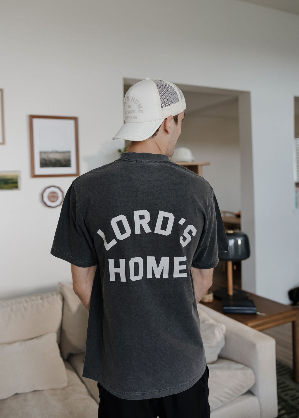 No Longer Orphans Trucker Hat — Off White