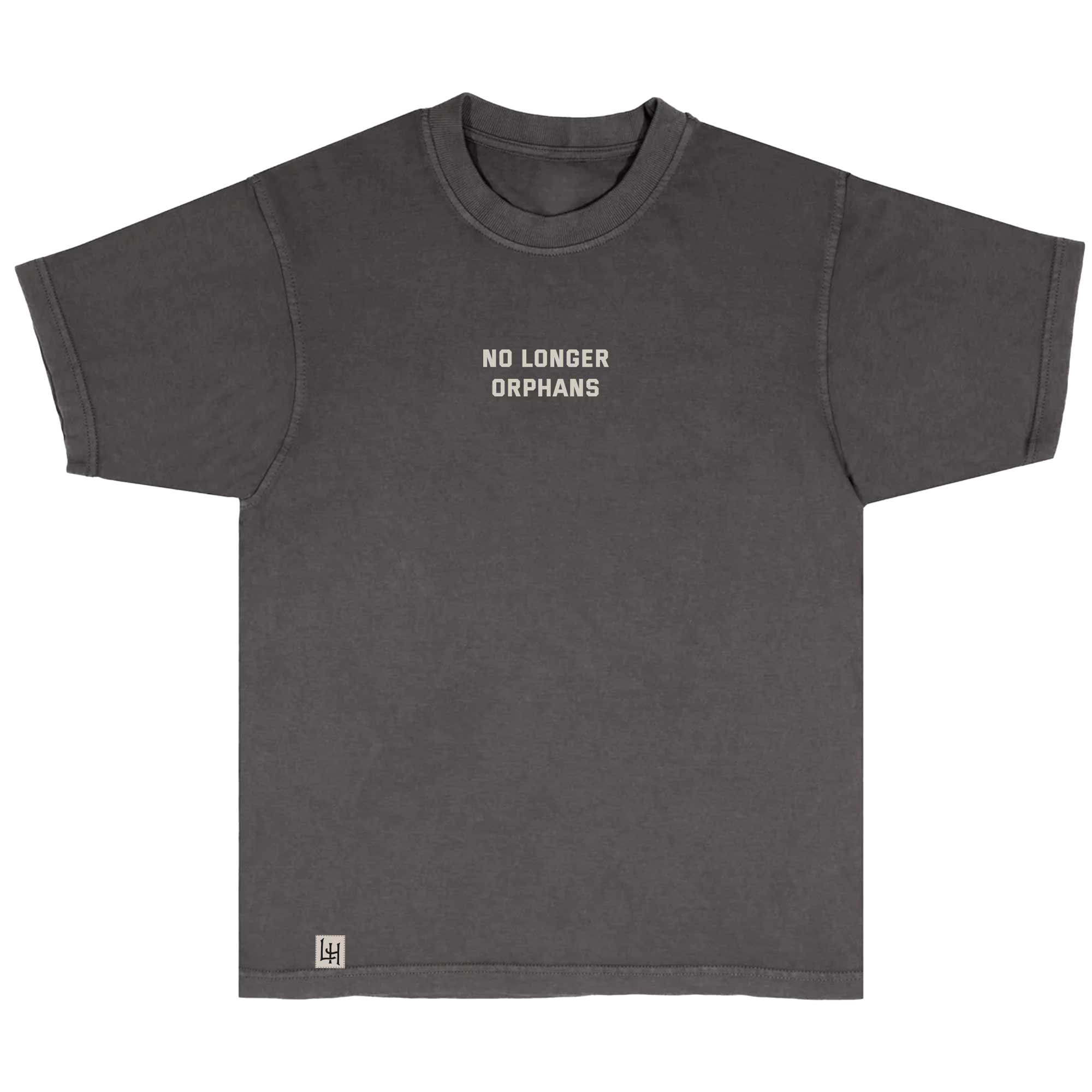 Lord's Home Tee — Washed Black