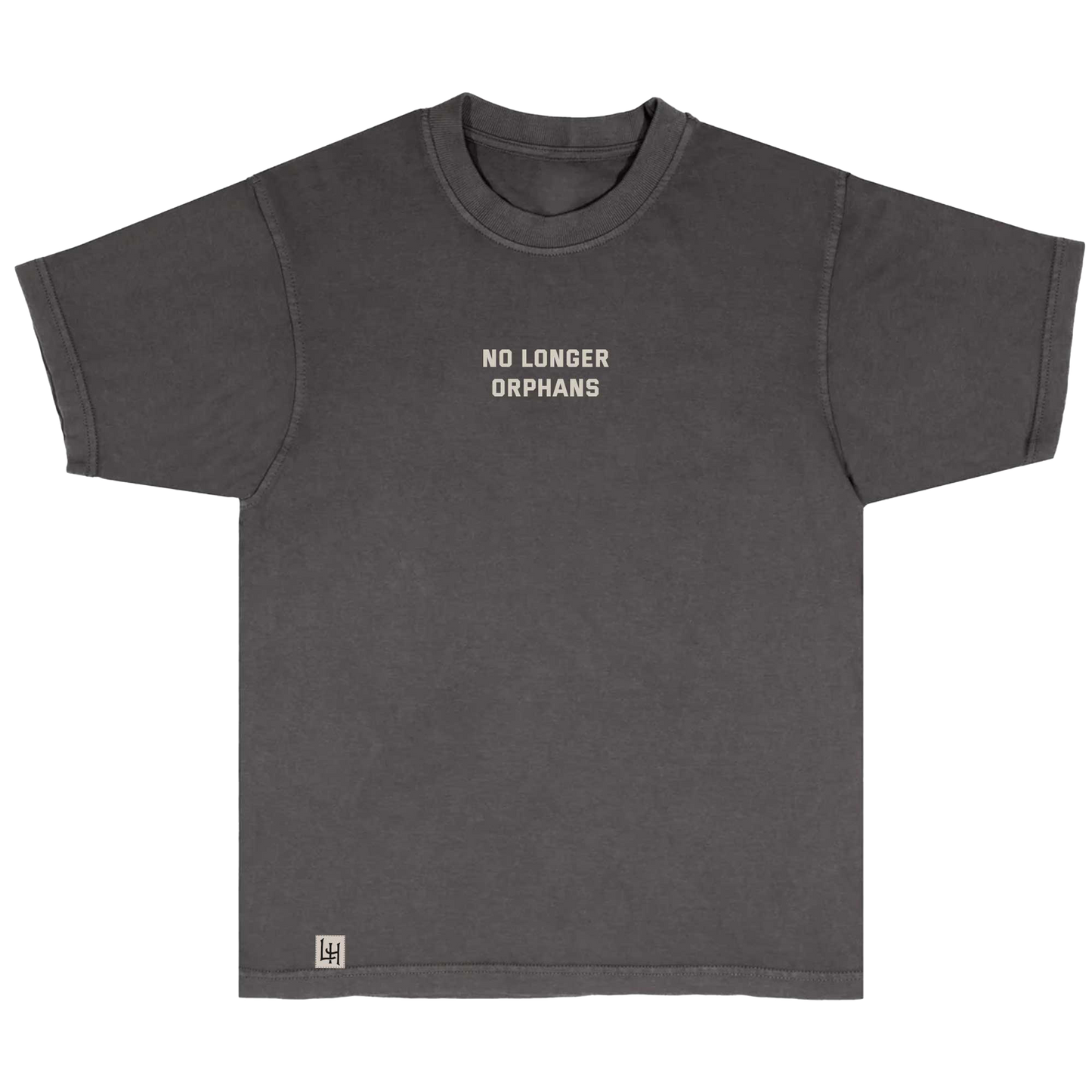Lord's Home Tee — Washed Black