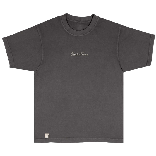 No Longer Orphans Tee — Washed Black