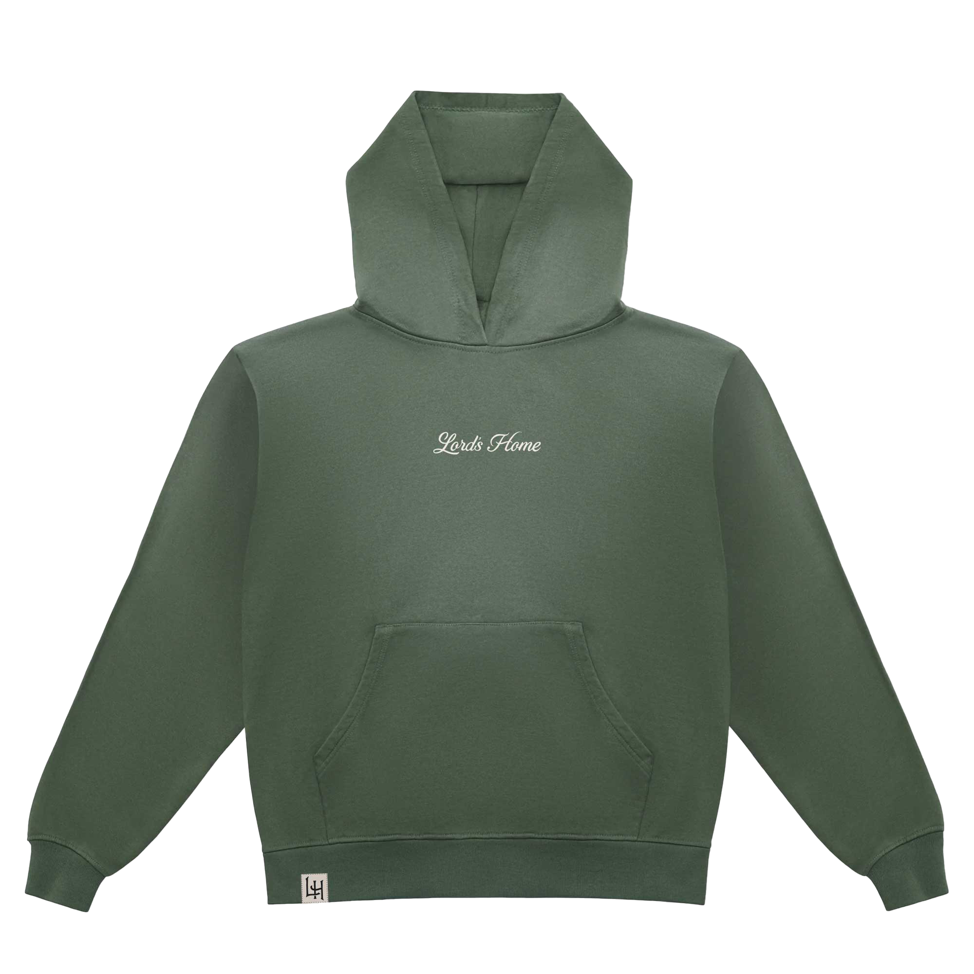 No Longer Orphans Hoodie — Faded Green