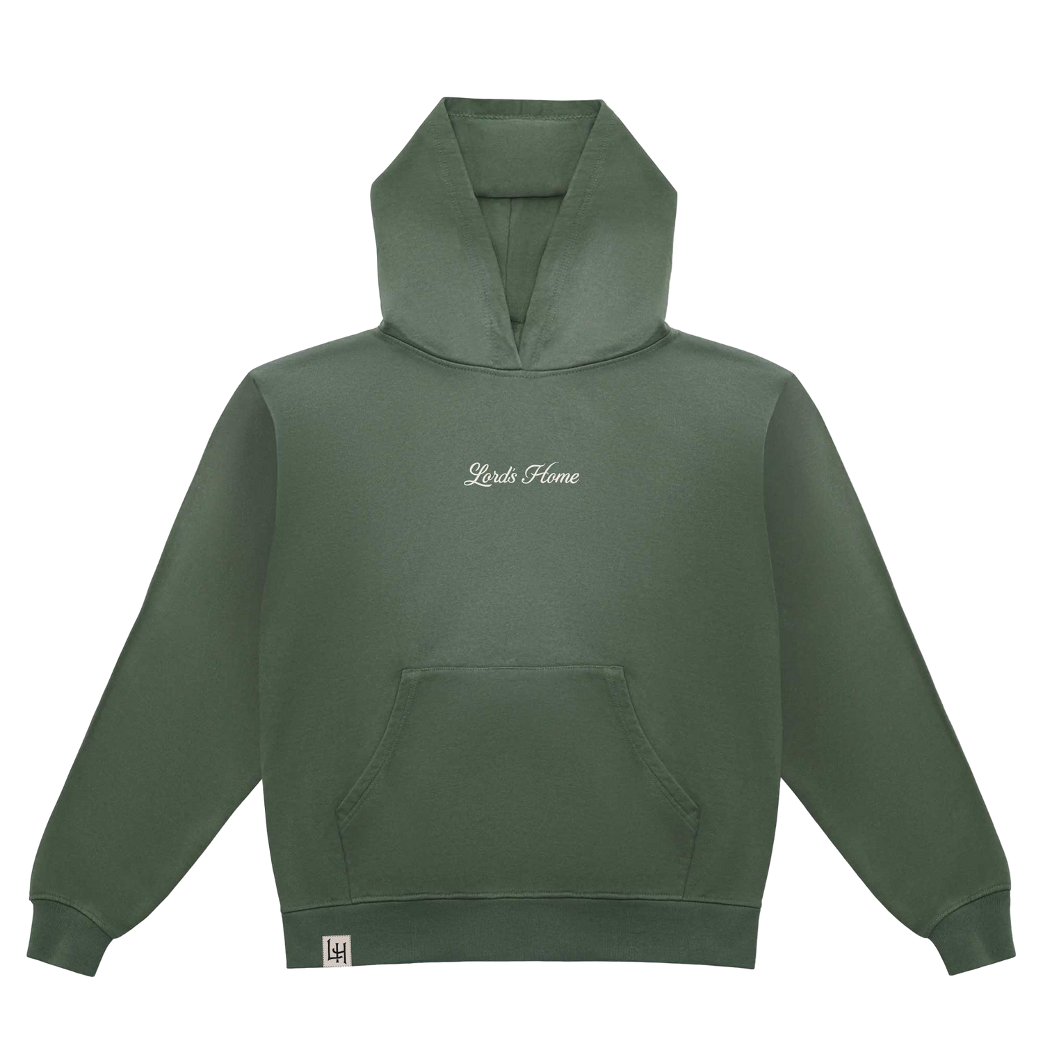 No Longer Orphans Hoodie — Faded Green