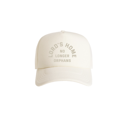 No Longer Orphans Trucker Hat — Off White